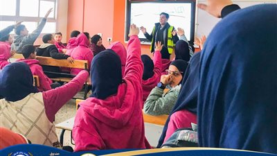 تكثيف الأنشطة التوعوية لمكافحة الإدمان لحماية طلاب 