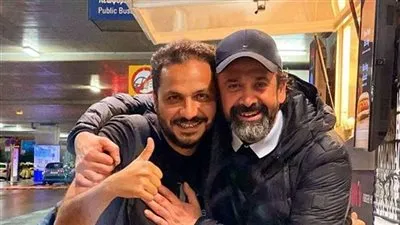 كريم عبدالعزيز في منطقة الشيخ زايد من أجل 