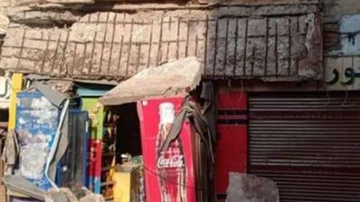 عاجل.. انهيار شرفة عقار في كفر الشيخ