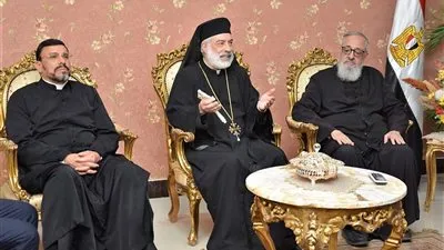 الأنبا باسيليوس يلتقي المجلس الأعلى للخدمة المريمية ملكة السلام بالإيبارشية