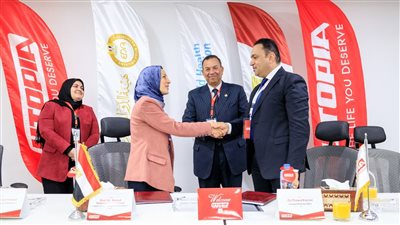 بروتوكول تعاون بين جامعة المنصورة الجديدة وشركة يوتوبيا للصناعات الدوائية