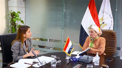 وزيرة البيئة تناقش مع مديرة مكتب اليونسكو بالقاهرة التعاون الثنائي