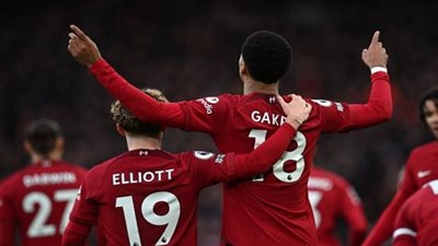 شاهد هدف ليفربول الثالث اليوم أمام مانشستر يونايتد