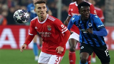 موعد مباراة بنفيكا ضد كلوب بروج اليوم الثلاثاء 7 / 3 / 2023 في دوري أبطال أوروبا.. والقناة الناقلة