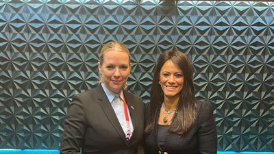 وزيرة التعاون الدولي تناقش تطوير العلاقات المشتركة المصرية السويدية 