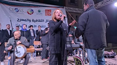 ختام طربي لثلاثة أيام من الفعاليات الفنية المتنوعة بقافلة قرية سعد زغلول 