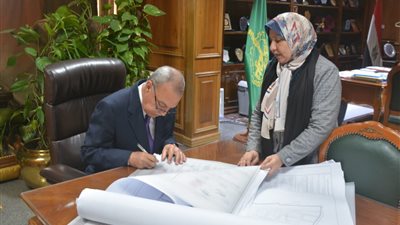 محافظ القليوبية يعتمد المخطط التفصيلي لـ13 حوضا بمدينة قليوب