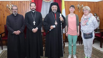 بطريرك الأقباط الكاثوليك يستقبل وفد مؤسسة 