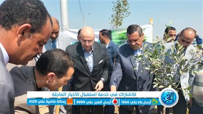 وزير التنمية ومحافظ بني سويف يتفقدان أعمال المبادرة الرئاسية للتشجير