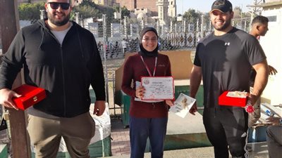 الذهبية لأبناء ألعاب القوى بالمشروع القومي للموهبة والبطل الأولمبي بالقليوبية