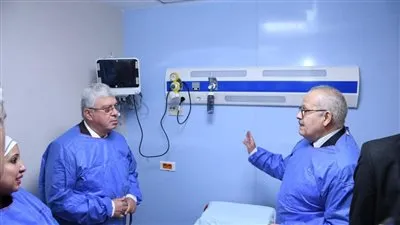 وزير التعليم العالي ورئيس جامعة القاهرة يفتتحان المستشفى الجنوبي بمعهد الأورام