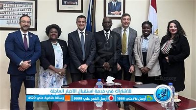 وفد تنسيقية شباب الأحزاب والسياسيين يلتقي سفير ناميبيا بالقاهرة