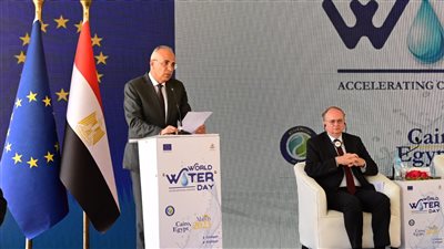 وزير الري: نصيب الفرد من المياه في مصر يقترب من ٥٠٠ متر مكعب سنويًا