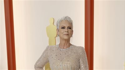 لحظة وصول المرشحة للأوسكار أفضل ممثلة مساعدة 