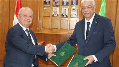 بروتوكول تعاون بين جامعة المنوفية وشركة كير للمقاولات