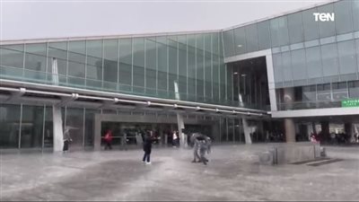 شاهد.. أمطار غزيرة تضرب محافظة الإسكندرية