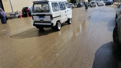 بالصور.. أمطار غزيرة وطقس سيئ بالقليوبية