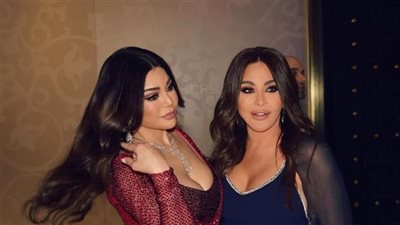 بهذة الطريقة.. عبرت هيفاء وهبي عن حبها لـ إليسا