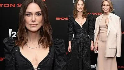 كيرا نايتلي تحتفل بالعرض الخاص لفيلم Boston Strangler في نيويورك