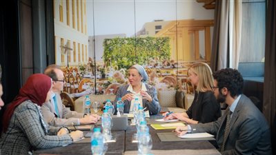 وزيرة البيئة تناقش مع شركة جولد ستاندرد العالمية التعاون في معايير ممارسات المناخ 