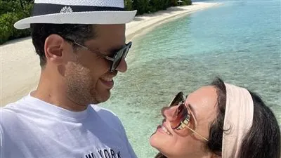  شيري عادل وطارق لطفي في أحدث ظهور من المالديف (صور) 