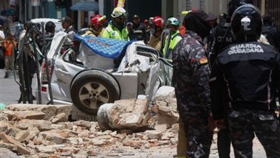 ارتفاع حصيلة قتلي زلزال الإكوادور العنيف لـ16 شخصًا