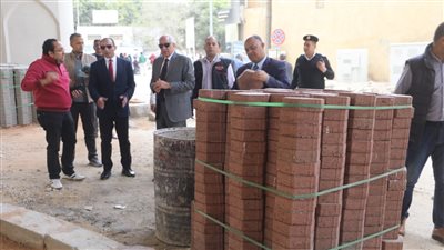 محافظ الجيزة يتفقد أعمال التطوير ومشروعات الرصف بأحياء الهرم والطالبية