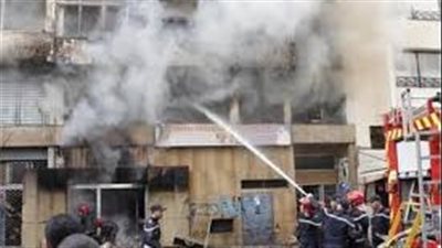 الحماية المدنية تخمد حريقا اندلع بمحل بأكتوبر
