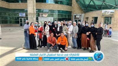 دفعة كلية آداب المنوفية يتبرعون بأموال حفلة تخرجهم 