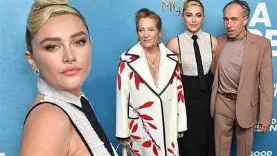 فلورنس بيو تحضر العرض الخاص لـ A Good Person في مانهاتن