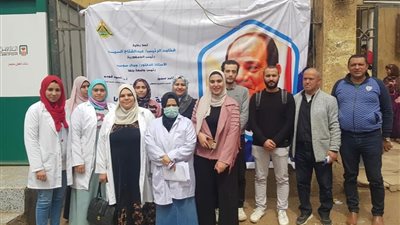 جامعة بنها تنظم قافلة طبية بقرية السفاينة مركز طوخ.. صور