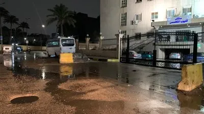 أمطار غزيرة بالقليوبية ورفع حالة الطوارئ (صور)