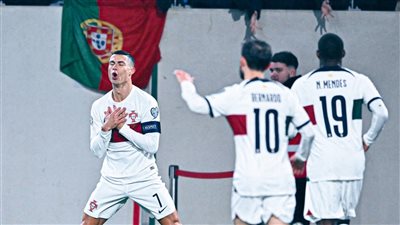 شاهد أهداف كريستيانو رونالدو اليوم مع البرتغال في تصفيات أمم أوروبا 