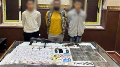 ضبط 2،500 كيلو حشيش بحوزة 3 أشخاص بالمنوفية