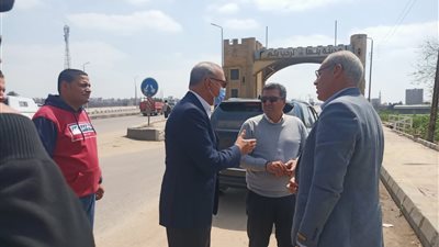 محافظ القليوبية يتفقد أعمال تطوير شارع فريد ندا بنها