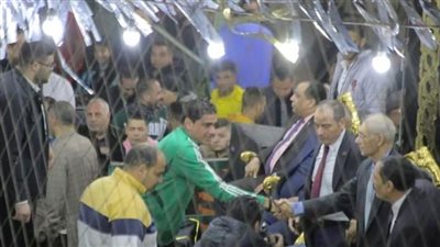 افتتاح الدورة الرمضانية بشبرا الخيمه بحضور عدد من نجوم كرة القدم 