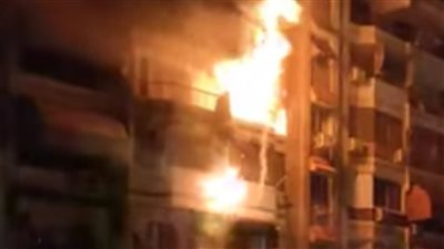 السيطرة على حريق في برج بشارع محمد علي ببورفؤاد