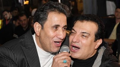 دويتو إيهاب توفيق وأحمد شيبه في أقوى الحفلات بحضور النجوم والمشاهير.. (صور)