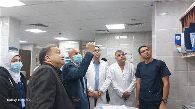 وكيل صحة الشرقية يتفقد الخدمات الطبية بمستشفى الزقازيق العام 