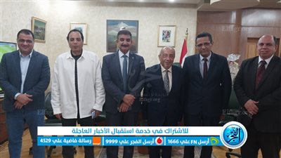 نقيب المهندسين يزور خالد البلشي لتهنئته بفوزه بمقعد نقيب الصحفيين