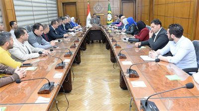 تفاصيل اجتماع محافظ الدقهلية لتوصيل الغاز الطبيعي لدكرنس (صور) 