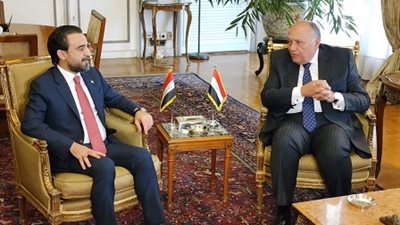وزير الخارجية يؤكد دعم مصر الكامل لأمن واستقرار العراق