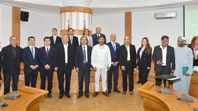 وزيرة الثقافة ونظيرها الصيني يشاركان بفعاليات الصالون الثقافي 