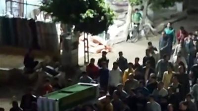 تشييع جثمان حكم توفي أثناء مباراة لكرة القدم في دورة رمضانية بالشرقية