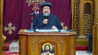 فضيلة الستر..عظة الأنبا إرميا في كنيسة الشهيد مار جرجس بميت غمر