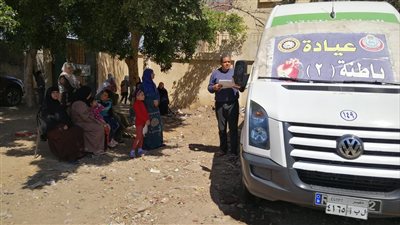 الكشف على 1633 مريضًا وعلاجهم فى قافلة علاجية بمركز بلقاس 