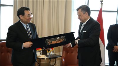 مباحثات ثنائية لوزير السياحة والآثار ونظيره الصيني لبحث التعاون بين البلدين