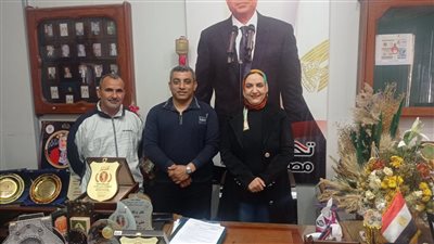 وكيل وزارة الشباب بالدقهلية تستقبل نائبا عن عميد 