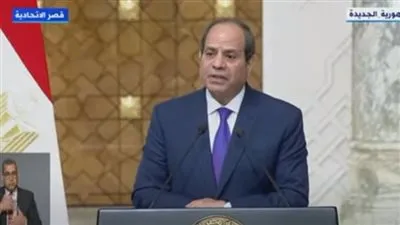 السيسي: نتطلع لتحقيق تنمية جميع الشعوب إلى جانب الحفاظ على أمن مصر المائي