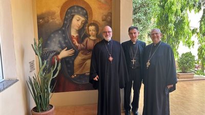 المطران شامي يلتقي السفير البابوي بالسودان